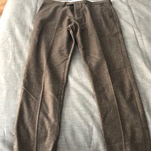 Wool dress pants